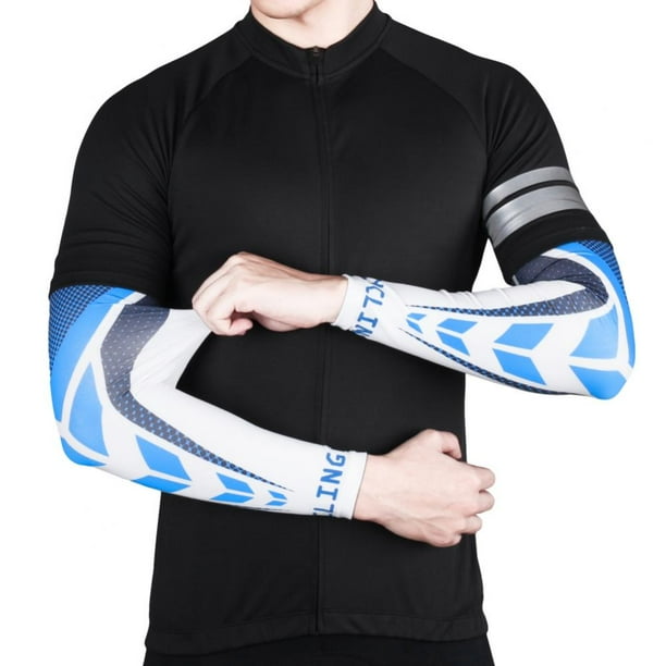 Details about / 3 Pairs UV Sun Arm Sleeves Elbow Outdoor Sport Cycling Pain Relief Cooling Cover